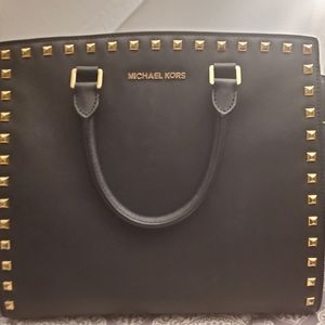 Michael kors large studded selma
